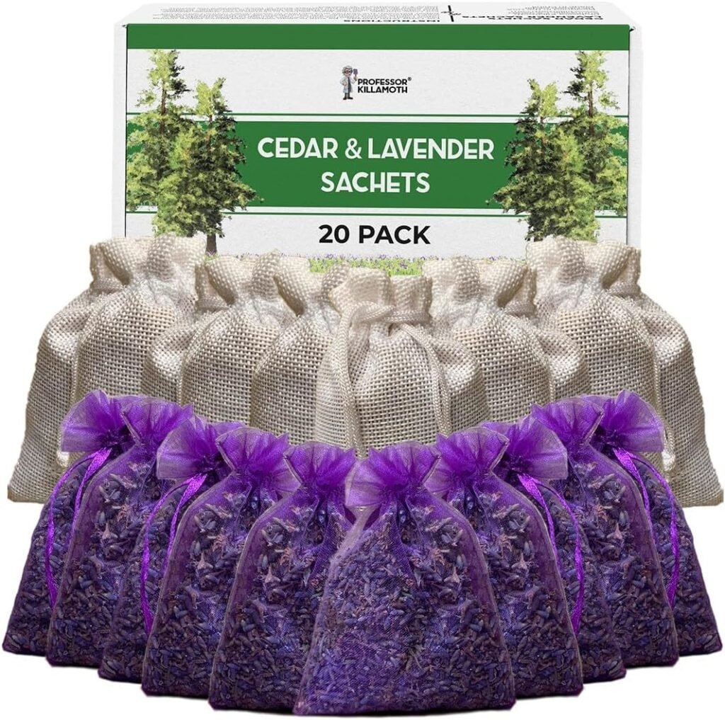 Cedar and Lavender Sachets for Moths